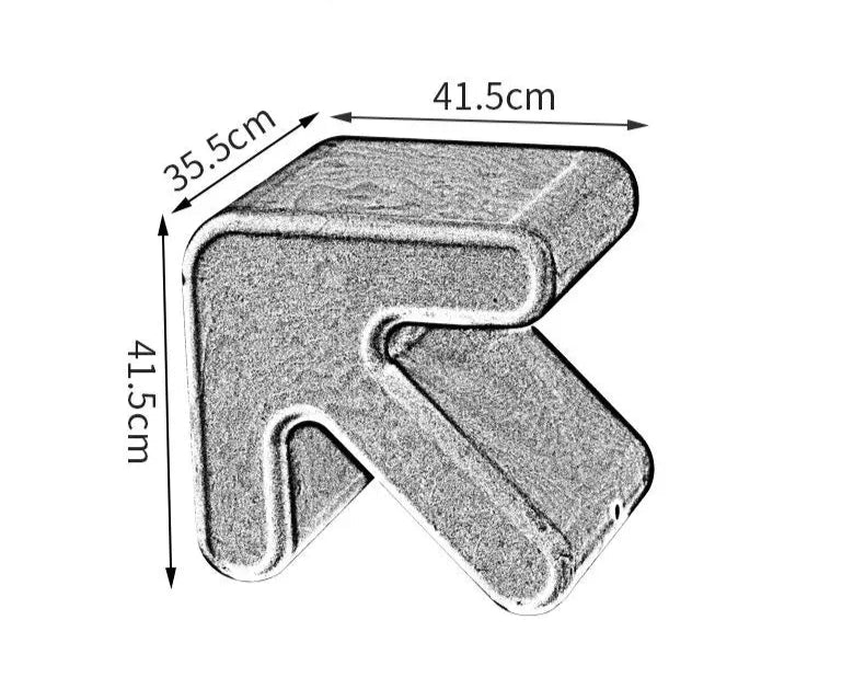 Tabouret Otoman, La Flèche